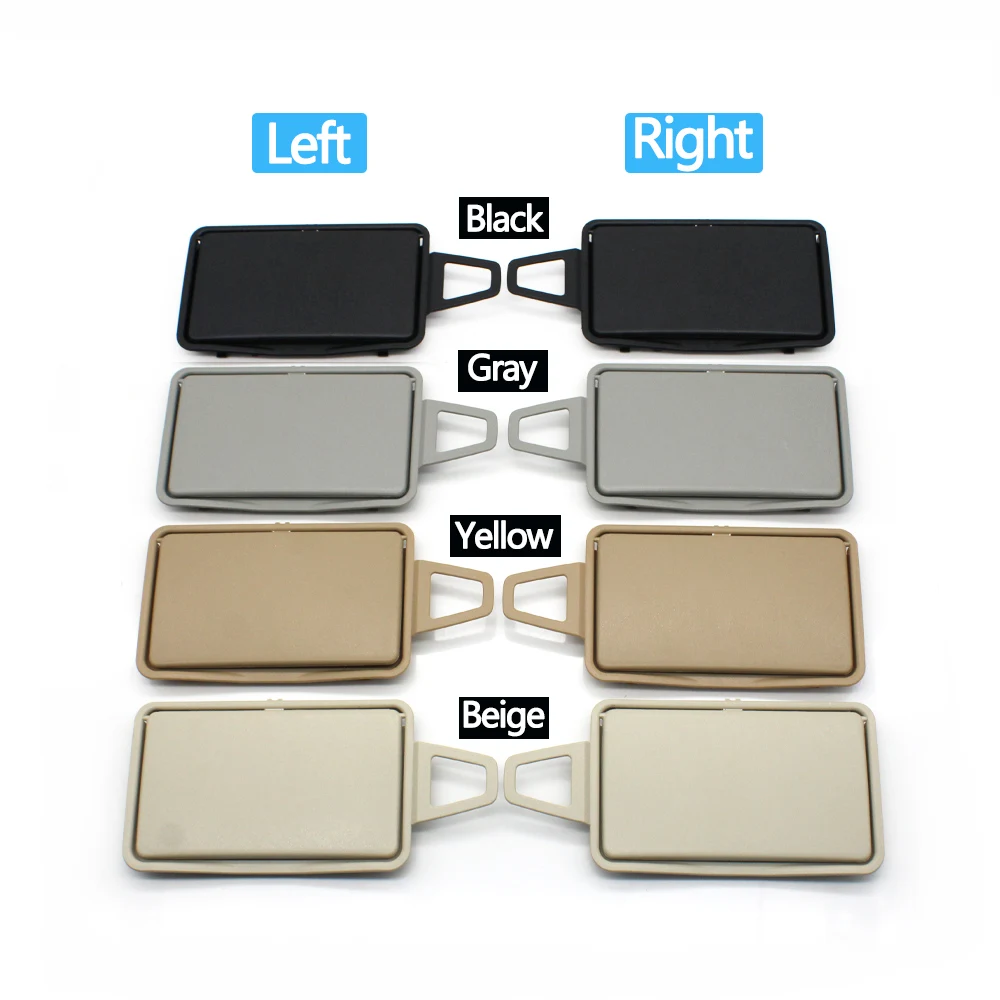W211 Car Sun Shade Visor Makeup Cosmetic Mirror Cover For Mercedes Benz E Class 2003-2008 E320 E350 E500 E550 2118100310