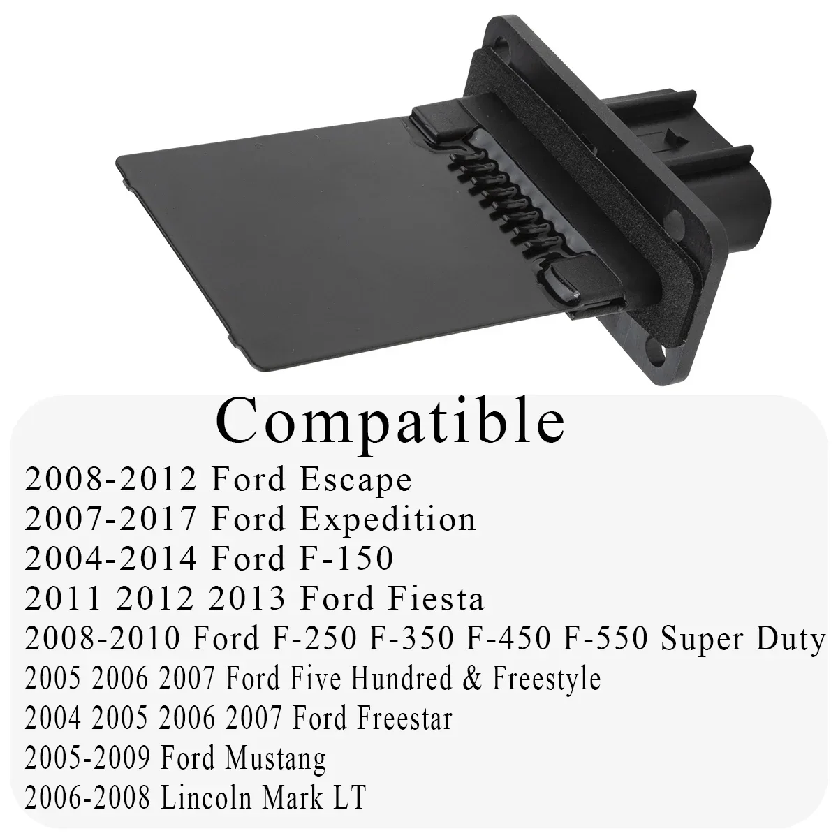 HVAC Blower Motor Resistor For Ford F-150 250 350 450 Expedition Fiesta Mustang YH-1715 3F2Z-18591-AA 4P1361 NEW