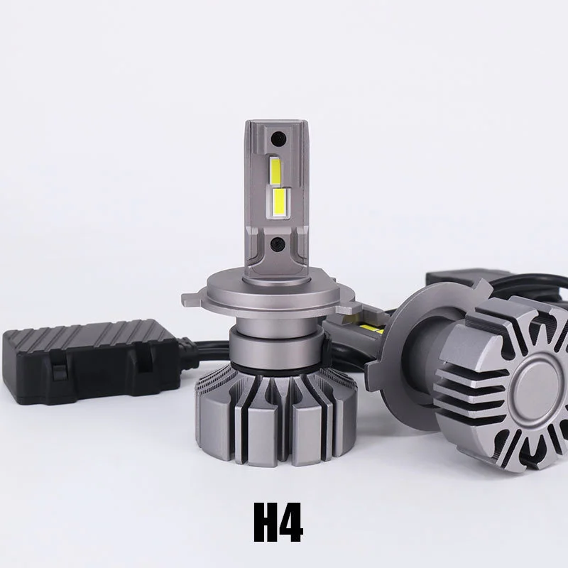 DAWNKNIGHT S5 S6 H8 H11 HB4 9006 PSX24W H16 PTF Fanless Led Car Fog Light Bulb 60W 12V 6000K Canbus Auto Led Headlight Lamp