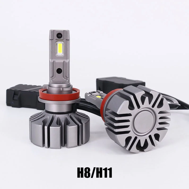 DAWNKNIGHT S5 S6 H8 H11 HB4 9006 PSX24W H16 PTF Fanless Led Car Fog Light Bulb 60W 12V 6000K Canbus Auto Led Headlight Lamp
