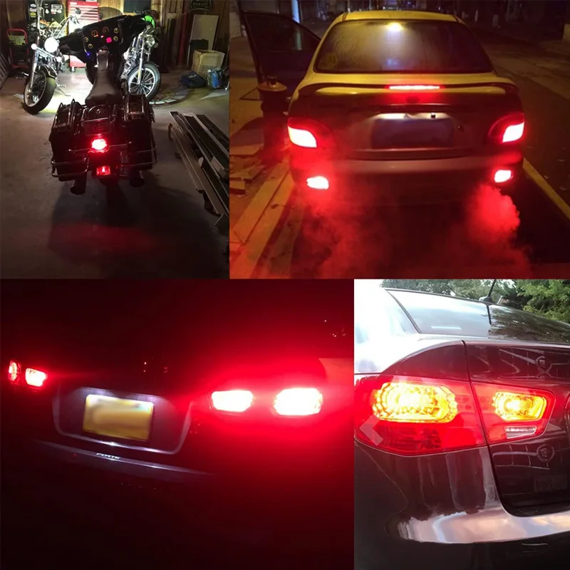 3Pcs High Level Brake Light Bulbs For Mitsubishi Montero Shogun Pajero 4 V80 V93 V97 V98 2007-2020 Brake Light Canbus