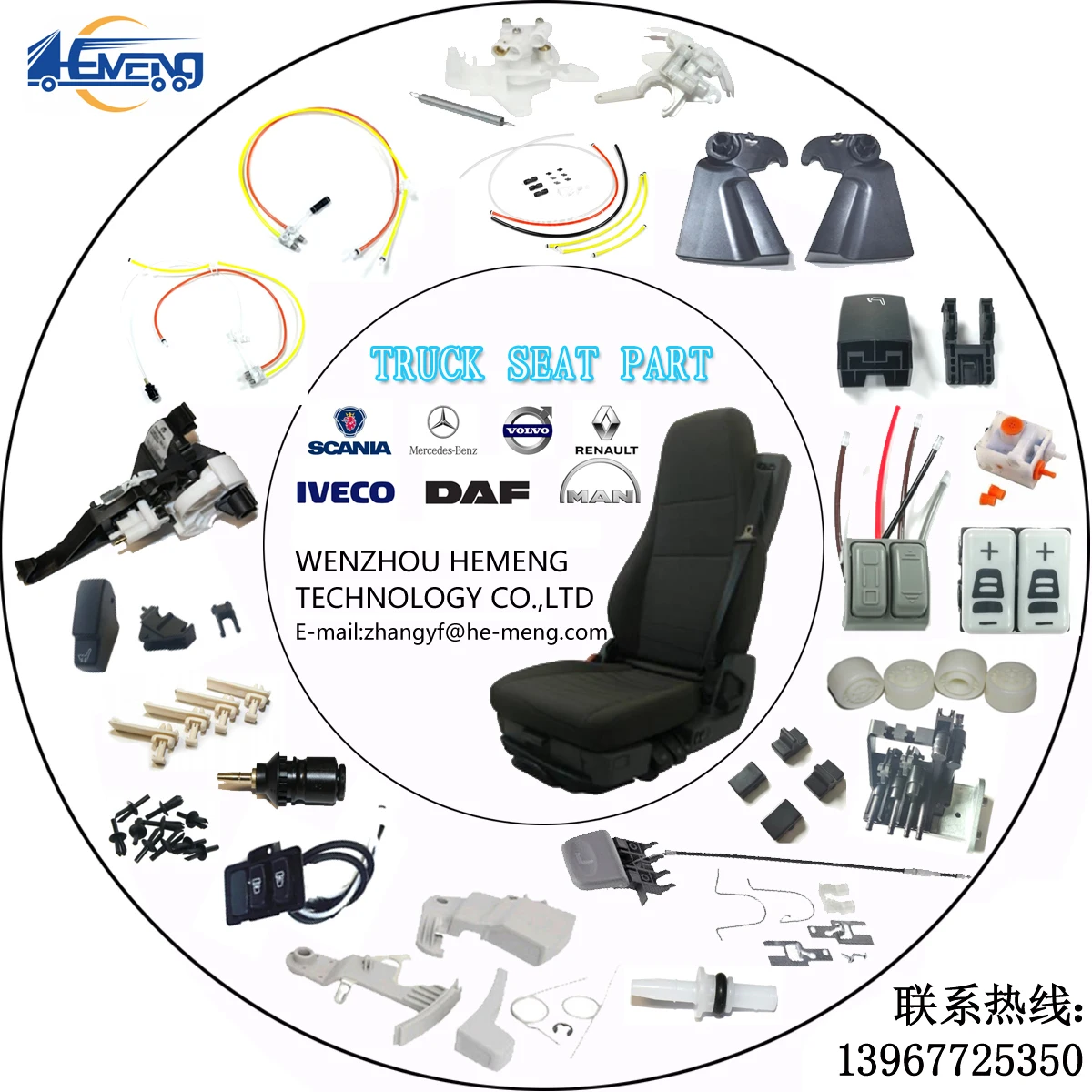 Original OE:A0009109738 1143669 81623986092 126814 Grammer 90.6 Seat Level Control Valve For Mercedes-benz Truck Actros MSG906
