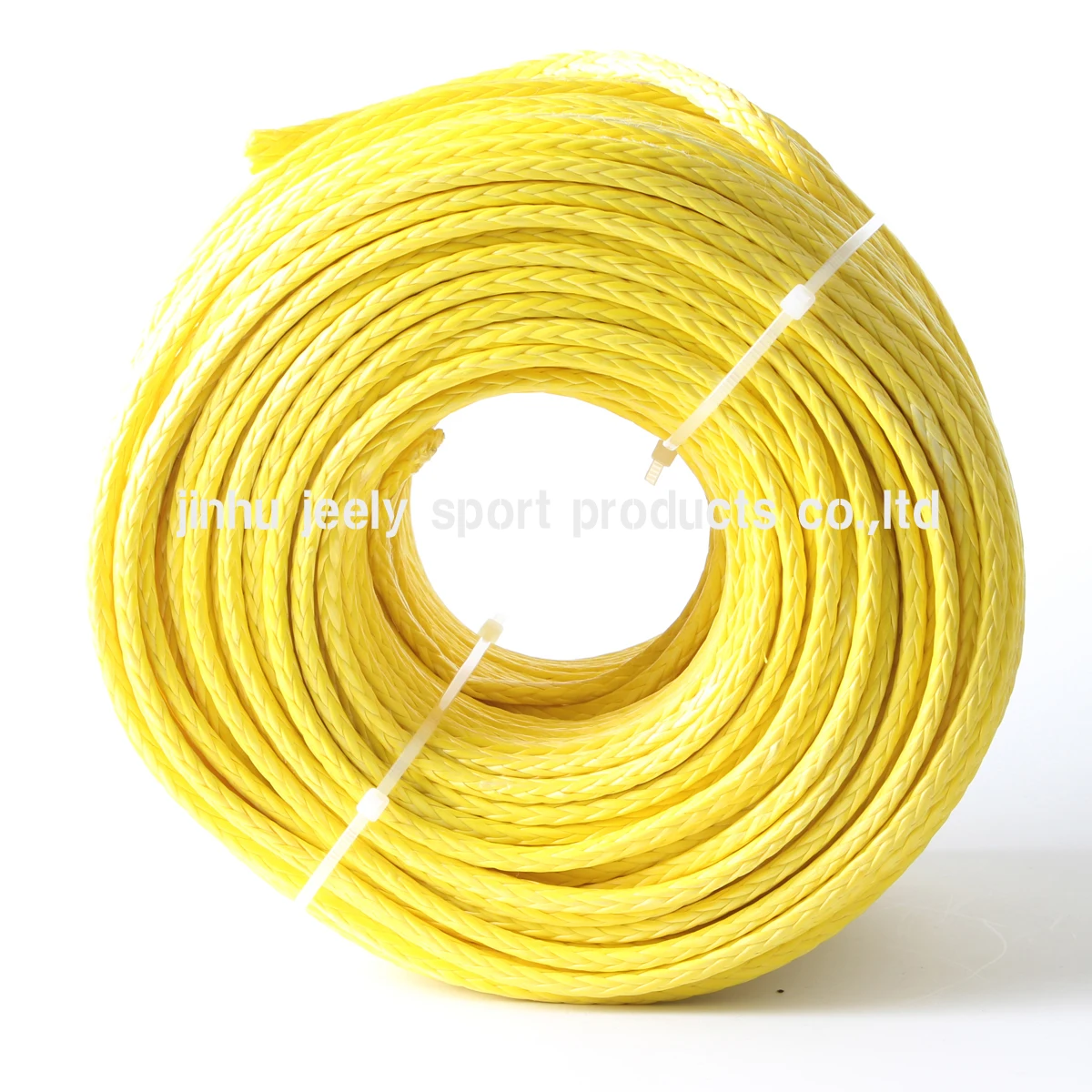 50m 4mm 12 Strands 1500kgs Uhmwpe Fiber Single Braid Winch Rope