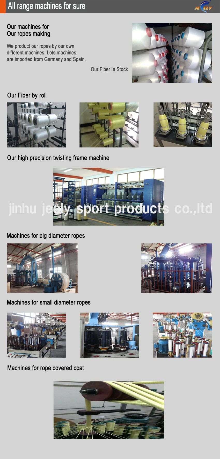 50m 4mm 12 Strands 1500kgs Uhmwpe Fiber Single Braid Winch Rope