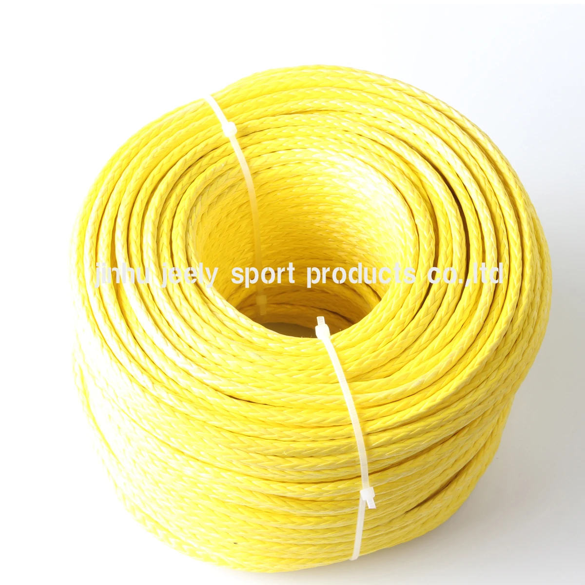 50m 4mm 12 Strands 1500kgs Uhmwpe Fiber Single Braid Winch Rope