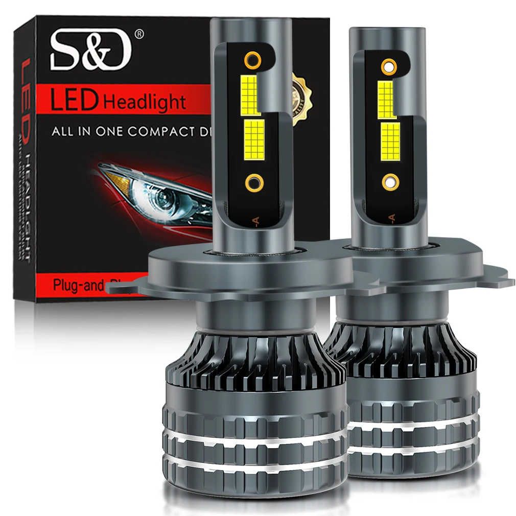 25000LM H7 Led Headlight Canbus H1 H4 H8 H11 HB3 9005 HB4 9006 9012 HIR2 150W Car Light Bulbs Automobiles Auto Lamp 12V 6000K