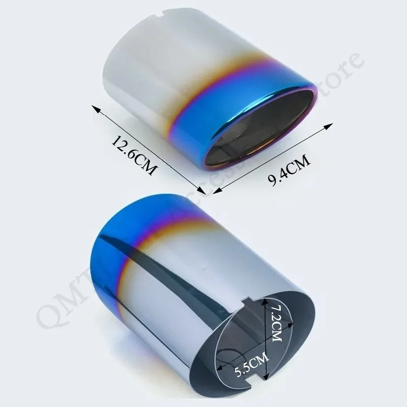 Muffler Tip For Toyota RAV4 XA50 2019 2020 2021 2022 2023 2014 WILDLAND Exhaust Tip Muffler Exhaust Pipe Nozzle Car Accessories