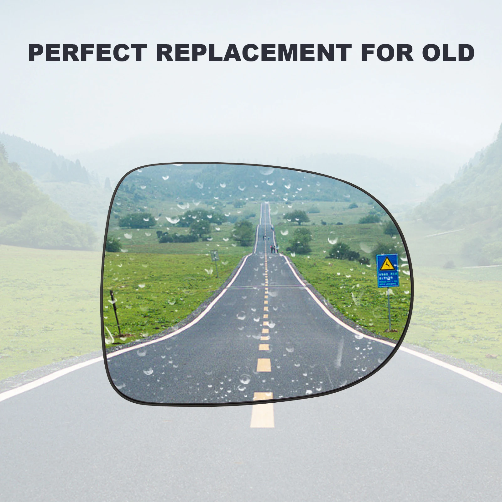 Car Right Heated Rear Mirror Glass 7701069522 6064542M 7701069553 for Renault Clio 3 2009-2012 Twingo 2010-2014