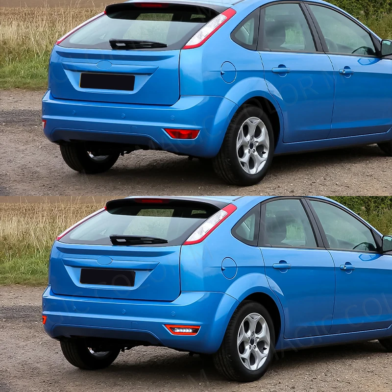 For Ford Focus Hatchback 2009-2013 Ecosport 2013-2020 Kuga Escape 2013-2018 Rear Bumper Lamp Reflector Fog Light Turn Signal 12V