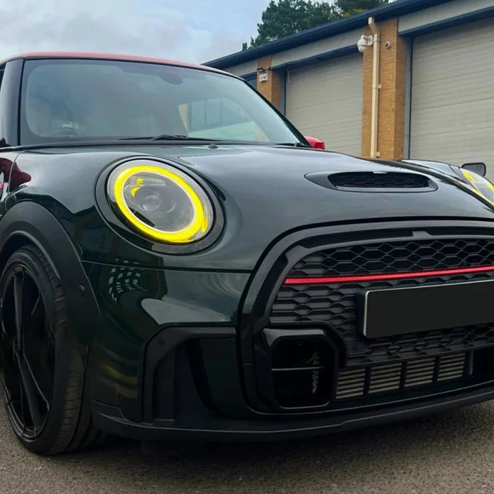 For MINI Cooper F54 F55 F56 F57 LED Headlight Daytime Running Light Refit Yellow Blue Red Angel Eyes DRL Superbright Daylight