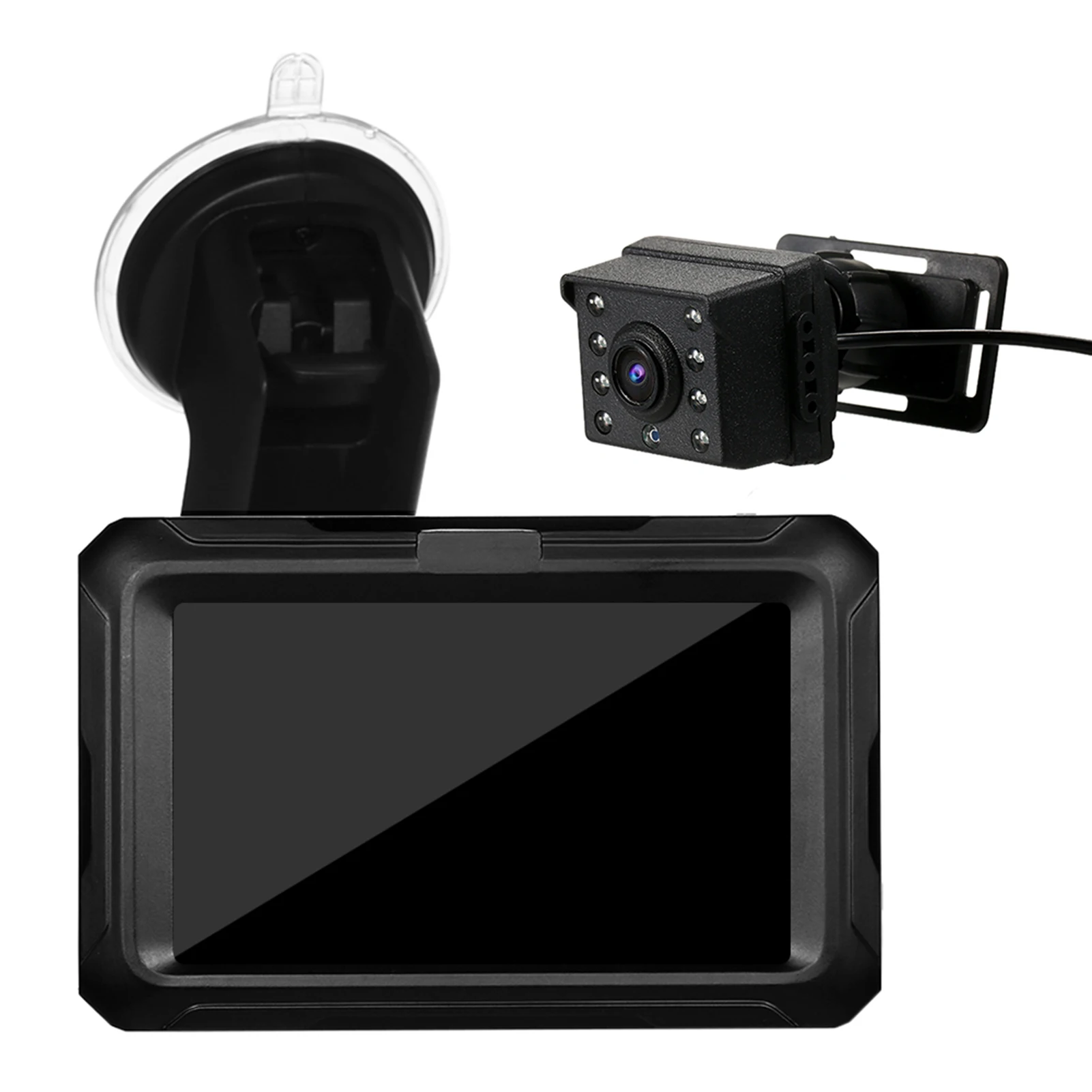 Baby Car Mirror1080P Baby Monitor with Camera Baby Car Mirror with 4.3'' IPS Screen Night Vision Function Adjustable Wide