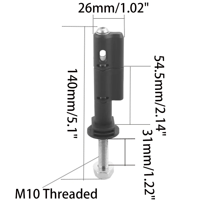 2/4pcs Traction Boards Mounting Pins Kit Theft-Proof Recovery Tracks Bracket Set For Maxtrax Mkii Recovery/Traction Boards