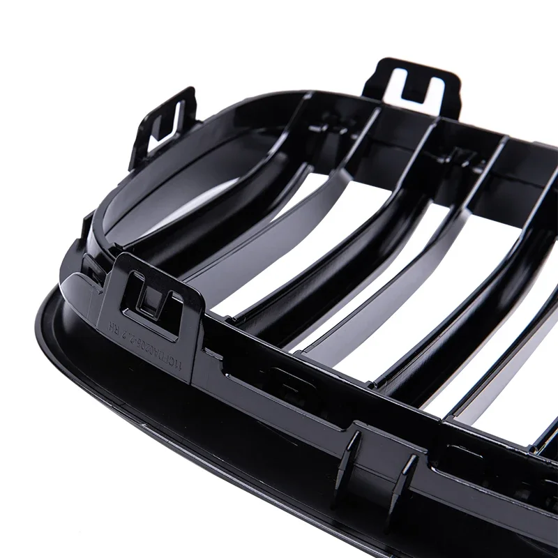 For BMW 2 Series F22 F23 F87 M2 Gloss Black Car Front Bumper Kidney Grill Grilles Car Styling Racing Grills Accessory 2014-2018
