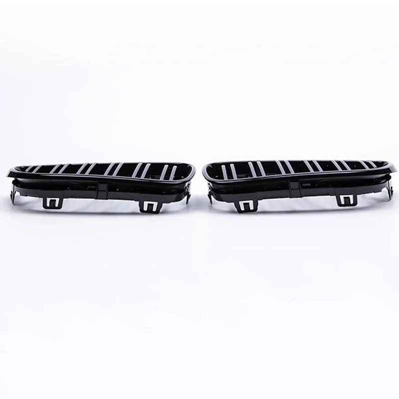 For BMW 2 Series F22 F23 F87 M2 Gloss Black Car Front Bumper Kidney Grill Grilles Car Styling Racing Grills Accessory 2014-2018