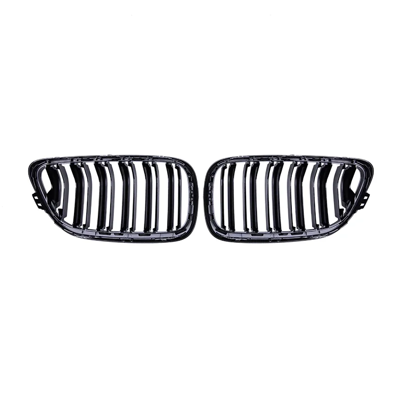 For BMW 2 Series F22 F23 F87 M2 Gloss Black Car Front Bumper Kidney Grill Grilles Car Styling Racing Grills Accessory 2014-2018