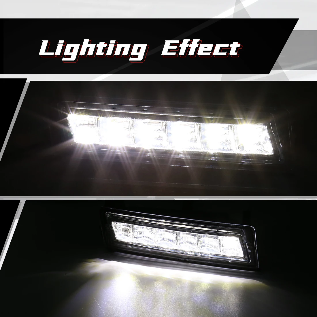 1649060251 1649060151 DRL For Mercedes Benz W164 X164 X204 ML350 ML450 GL450 GLK350 2009 - 2013 LED Daytime Running Lights