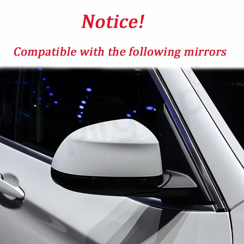 For BMW F15 X5 F16 X6 F25 X3 F26 X4 2014 2015 2016 2017 2018 Parts styling Car Side Door Rearview Side Mirror Cover Cap M style