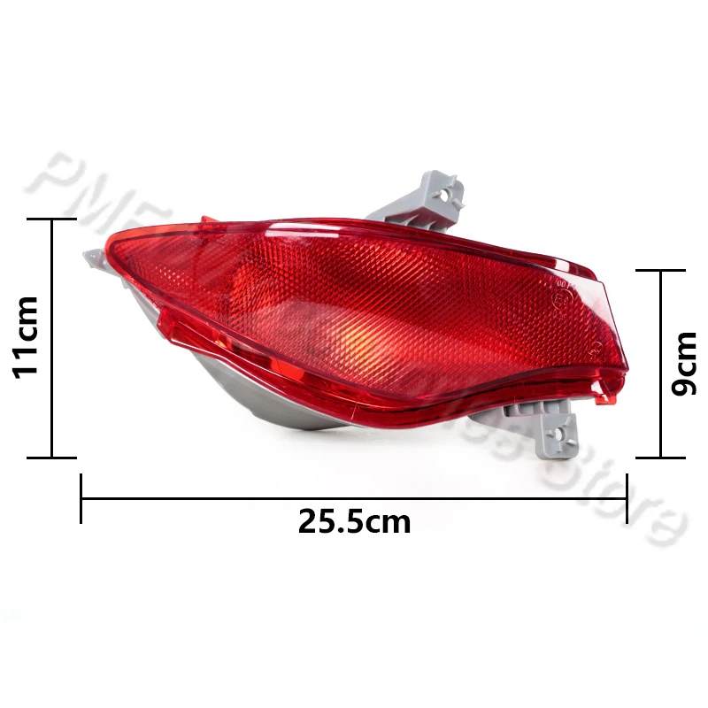 Brake Light Rear Bumper Fog Lamp Reversing Tail Warming Signal Reflector Lamp For Mazda CX-7 CX7 2009 2010-2015 Without Bulb