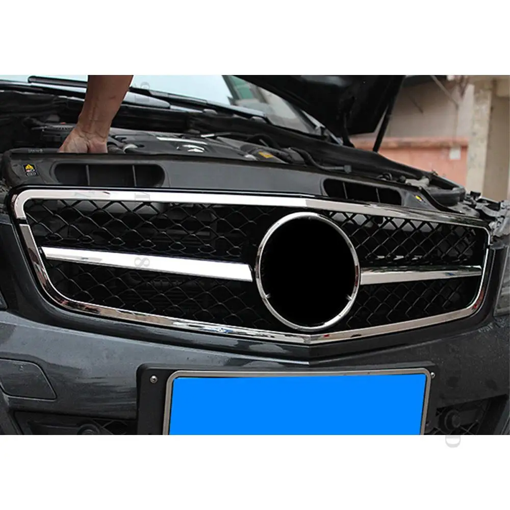 Perfect Match Front Bumper Grille Grill For Mercedes Benz C W204 C204 S204 2007-2014 C180 C200 C250 C300 AMG GT Diamond Tuning