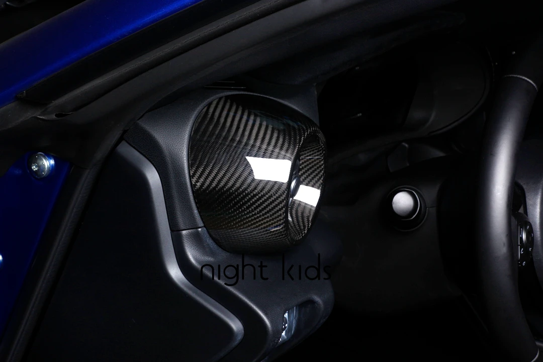 Night Kids Is Suitable for 2022 Toyota GR86 Subaru BRZ Modified Carbon Fiber Air Conditioner Air Outlet Shell, 86BRZ Accessories
