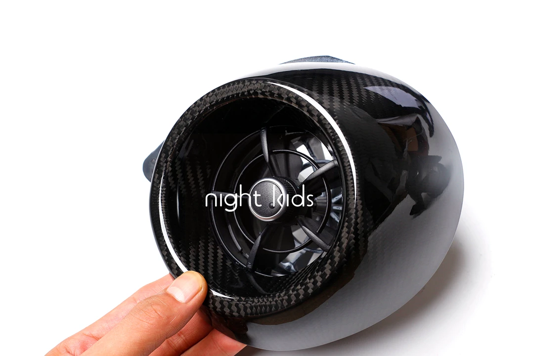 Night Kids Is Suitable for 2022 Toyota GR86 Subaru BRZ Modified Carbon Fiber Air Conditioner Air Outlet Shell, 86BRZ Accessories