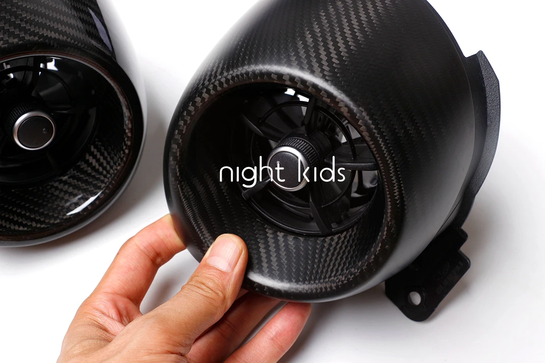 Night Kids Is Suitable for 2022 Toyota GR86 Subaru BRZ Modified Carbon Fiber Air Conditioner Air Outlet Shell, 86BRZ Accessories