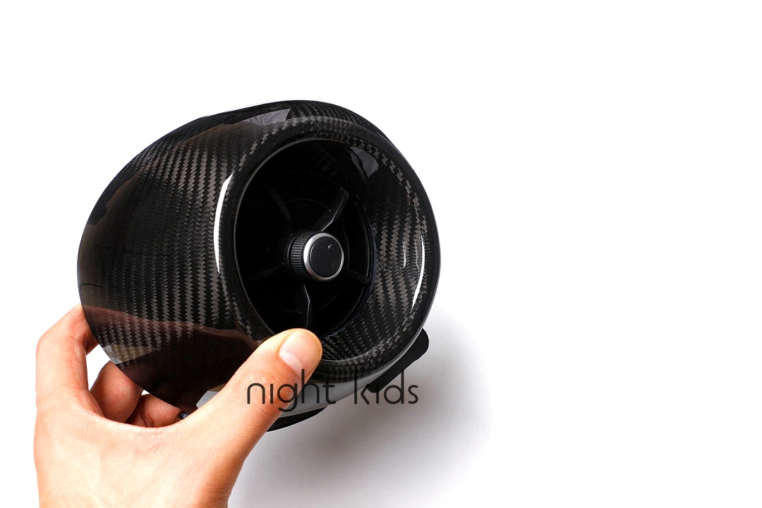 Night Kids Is Suitable for 2022 Toyota GR86 Subaru BRZ Modified Carbon Fiber Air Conditioner Air Outlet Shell, 86BRZ Accessories