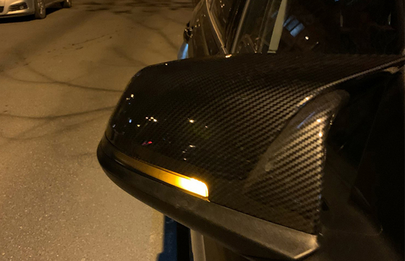 For BMW F20 F21 F22 F23 F30 F31 F32 F33 F34 X1 E84 F36 i3 i3S F87 M2 1 2 3 4 Series Dynamic Blinker Turn Signal LED Mirror Light