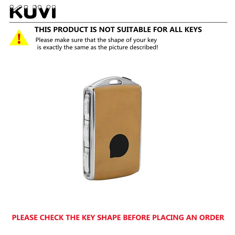 Metal Leather Car Remote Key Case Cover Shell For Volvo XC60 XC40 XC90 S90 V60 S60 V90 2010-2022 Holder Protector Fob Keychain
