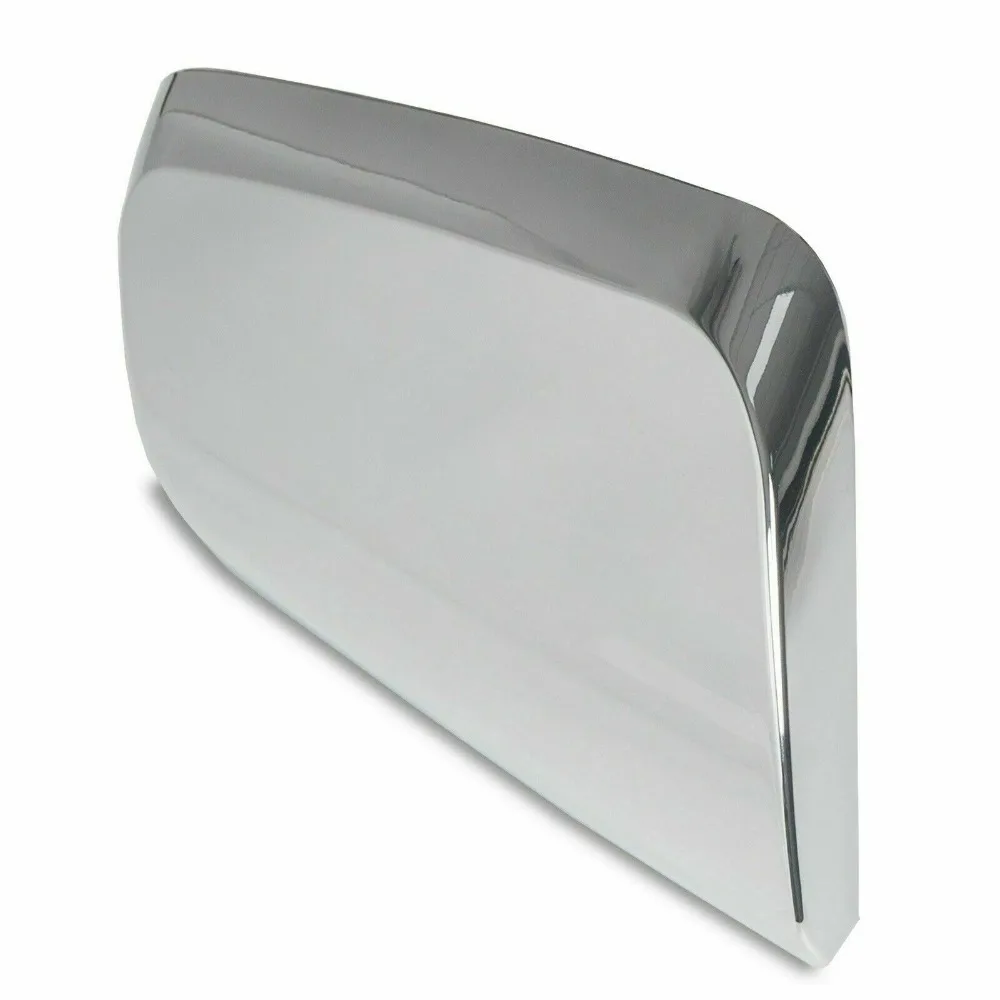 2pcs For 2014-2020 Chevy Impala Chrome Triple Mirror Covers Clip On Mirror Cover Clip Decoration Adhesive Style