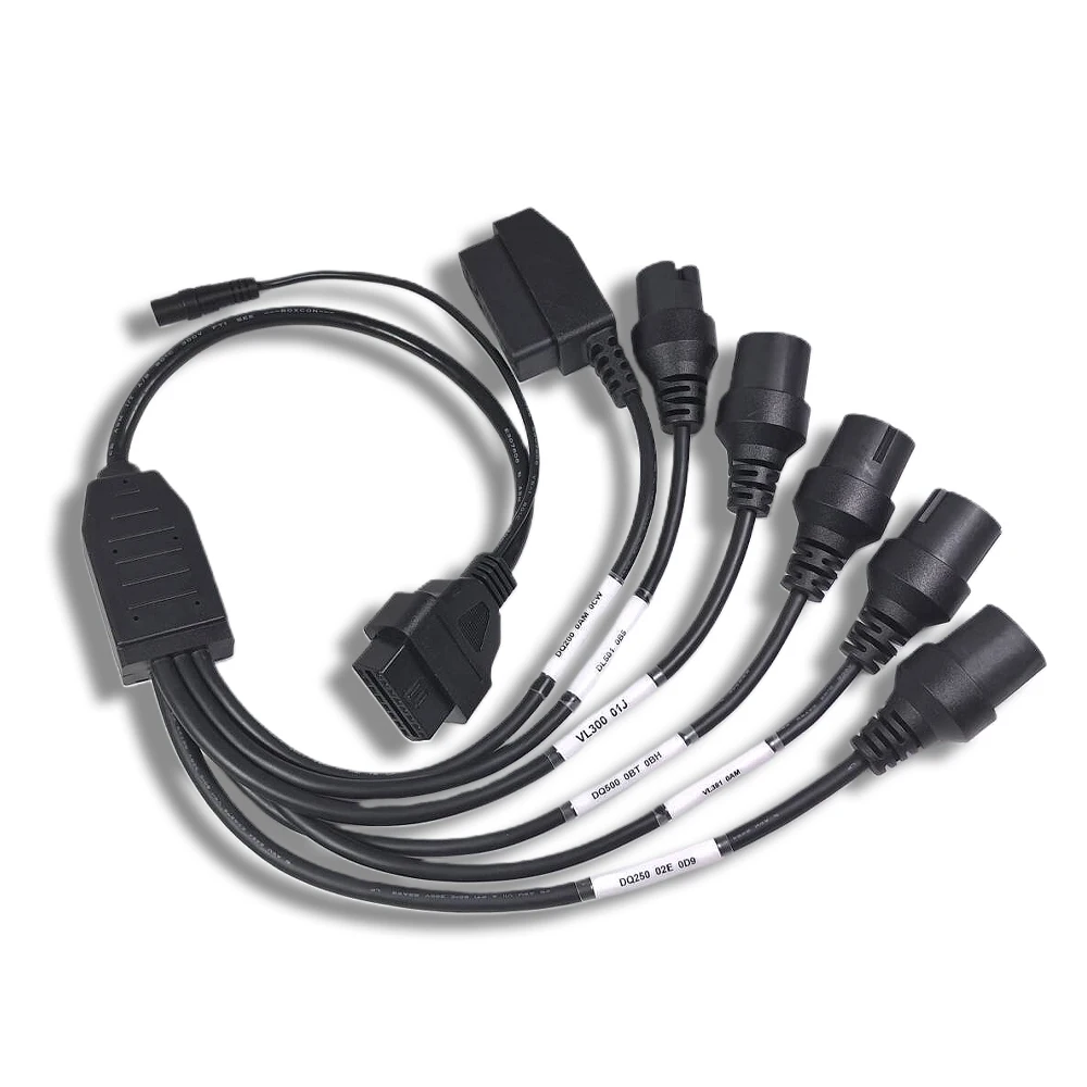 Latest For V-AG Gearbox Adapter Cables For V-W OBD2 Converter Cable For DQ250 DQ200 VL381 VL300 DQ500 DL501 Car Diagnostic Tools