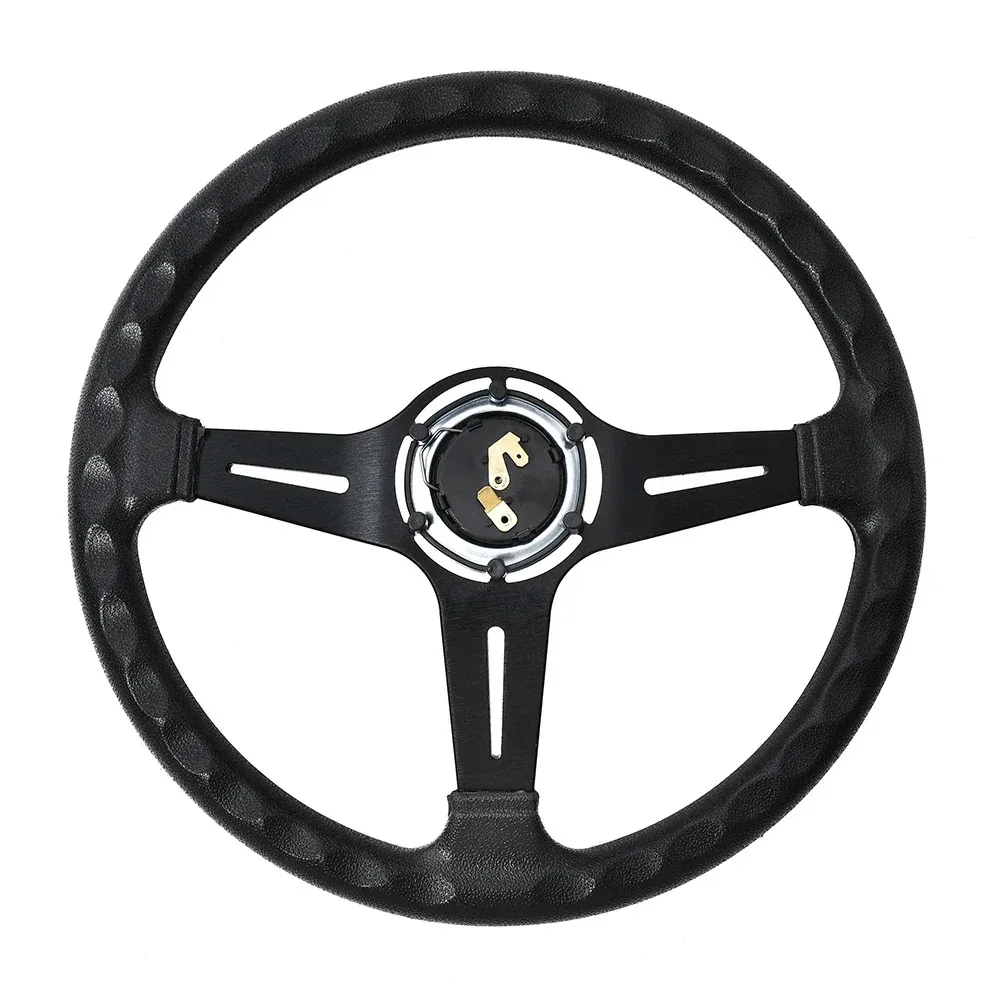 Universal 14 Inch PU Auto Racing Steering Wheels Deep Corn Drifting Sport Steering Wheel