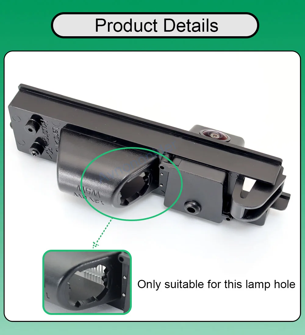 Vehicle Rear View Camera For Toyota Aygo AB40 For Citroen C1/Peugeot 108 2014-Present Car AHD 1080P FishEye HD Night Vision