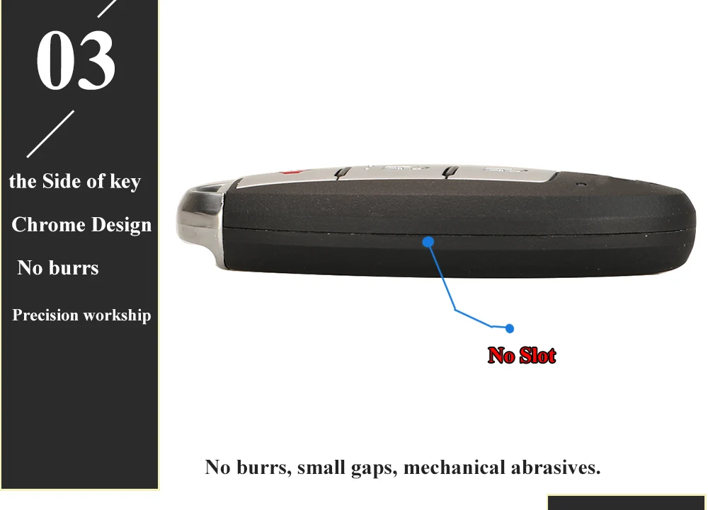 jingyuqin S180144502 Smart Car Key For Nissan Kicks S Rogue Sport 2018 2019+ Proximity Fob 433Mhz Chip 4A 285E3-5RA0A KR5TXN1