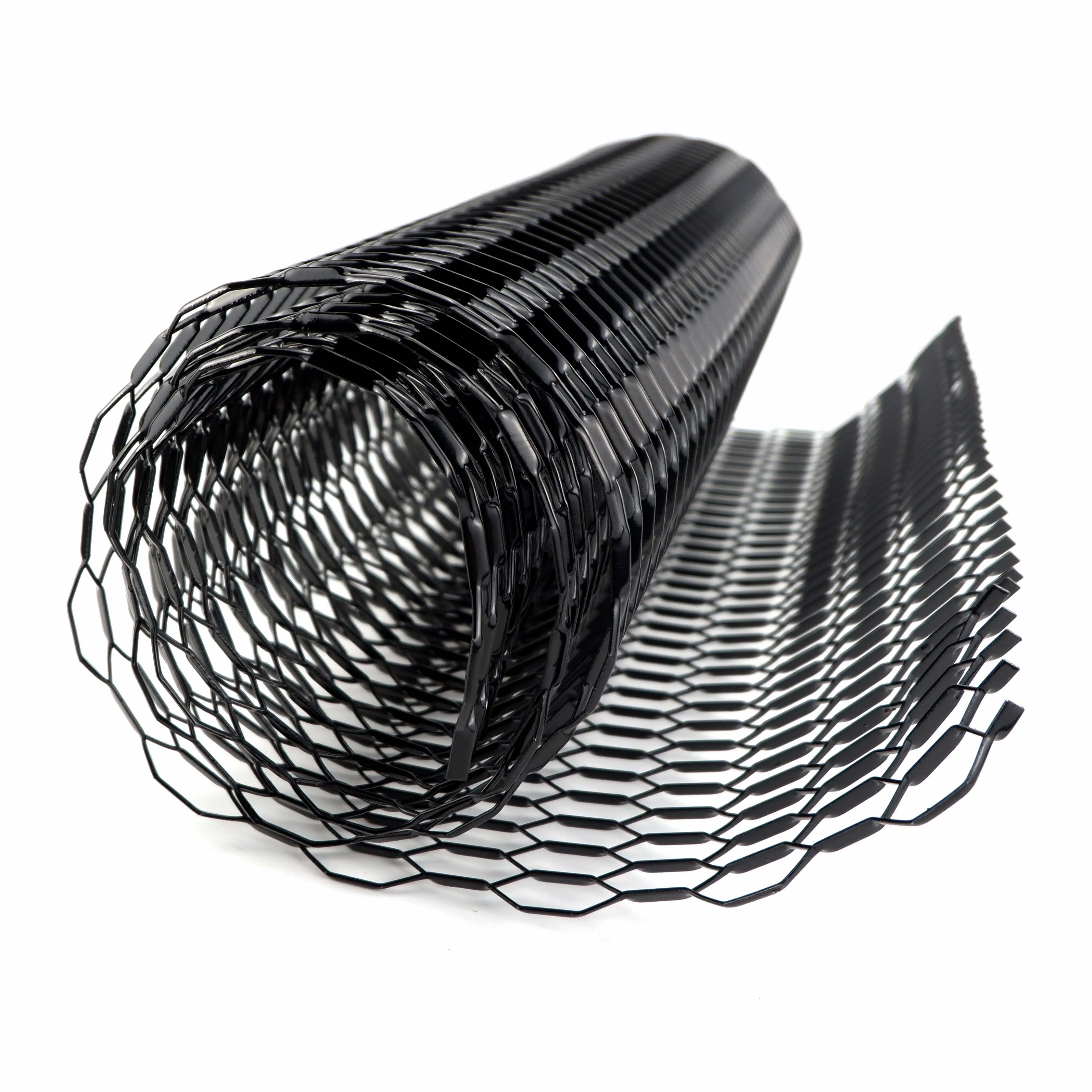 100cmx33cm Aluminum Grille Mesh Grill Cover Car Bumper Fender Hood Vent Net Grid Ventilation 8x26mm Hole Hexagon Thickness 3mm