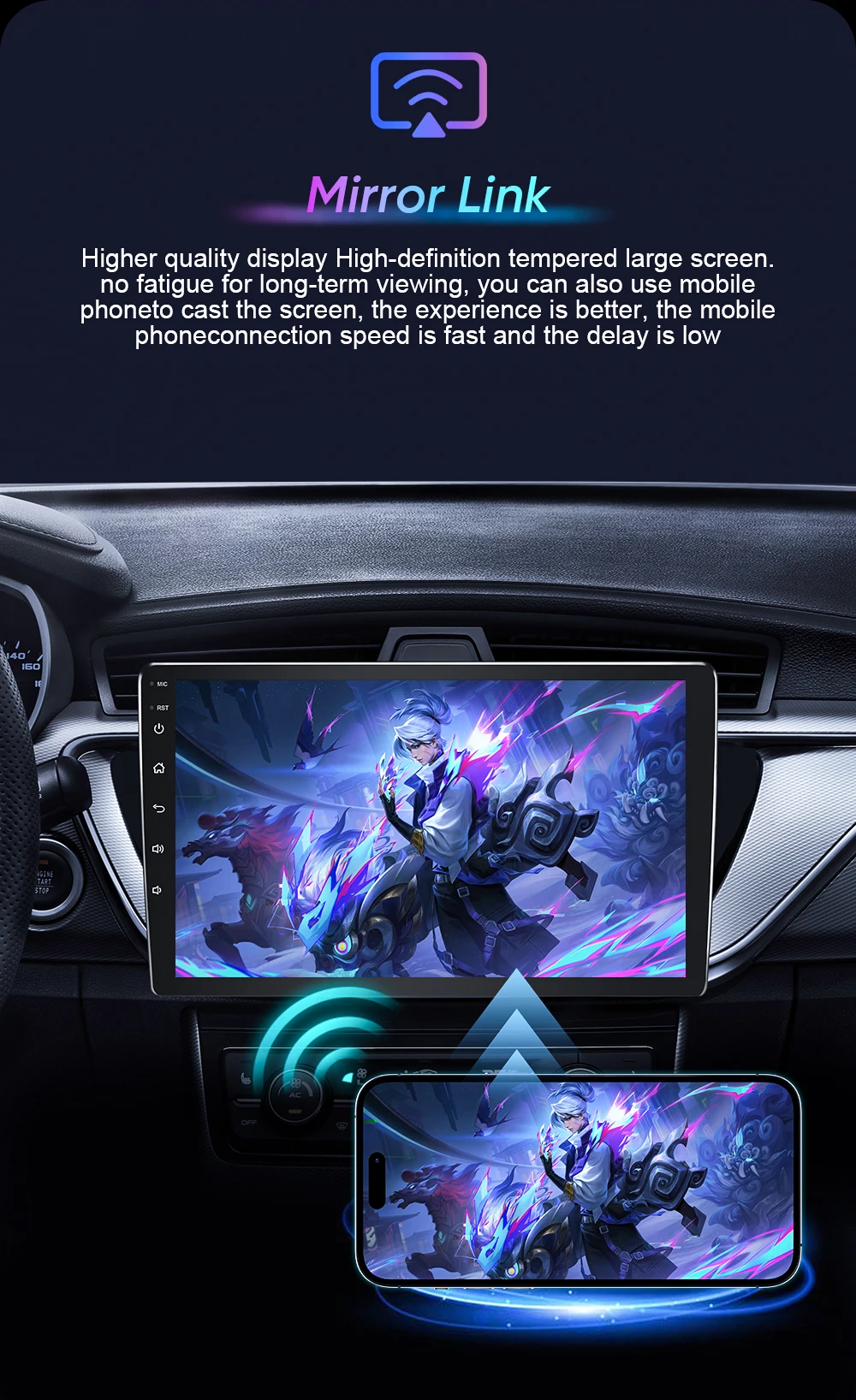 Car Radio for Renault Trafic Opel Vivaro Nissan Primastar 2010-2011-2014 Carplay Android Auto Player GPS Navigation Autoradio