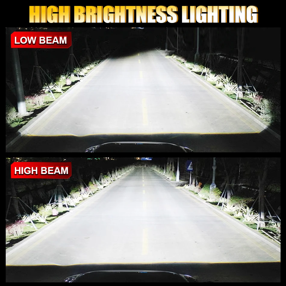 Bullvision H7 Led Bulb Canbus H1 H8 H11 Fog Lights 9006 Hb4 9005 Hb3 Led Lamps 360 30000LM 300W 3D Auto 6000K Super Mini Diodes