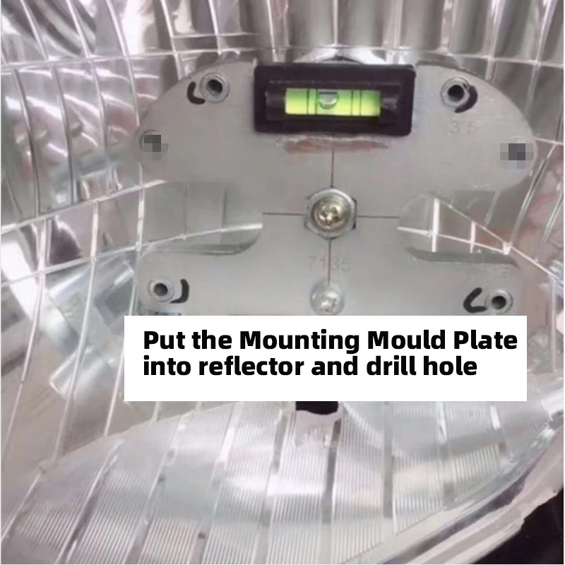 Mounting Plate Mould Headlight Retrofit Tool For Koito Q5/Hella 3R G5 Projector Lenses H1 H4 H7 H11 D2 9005 9006 Car Tuning DI