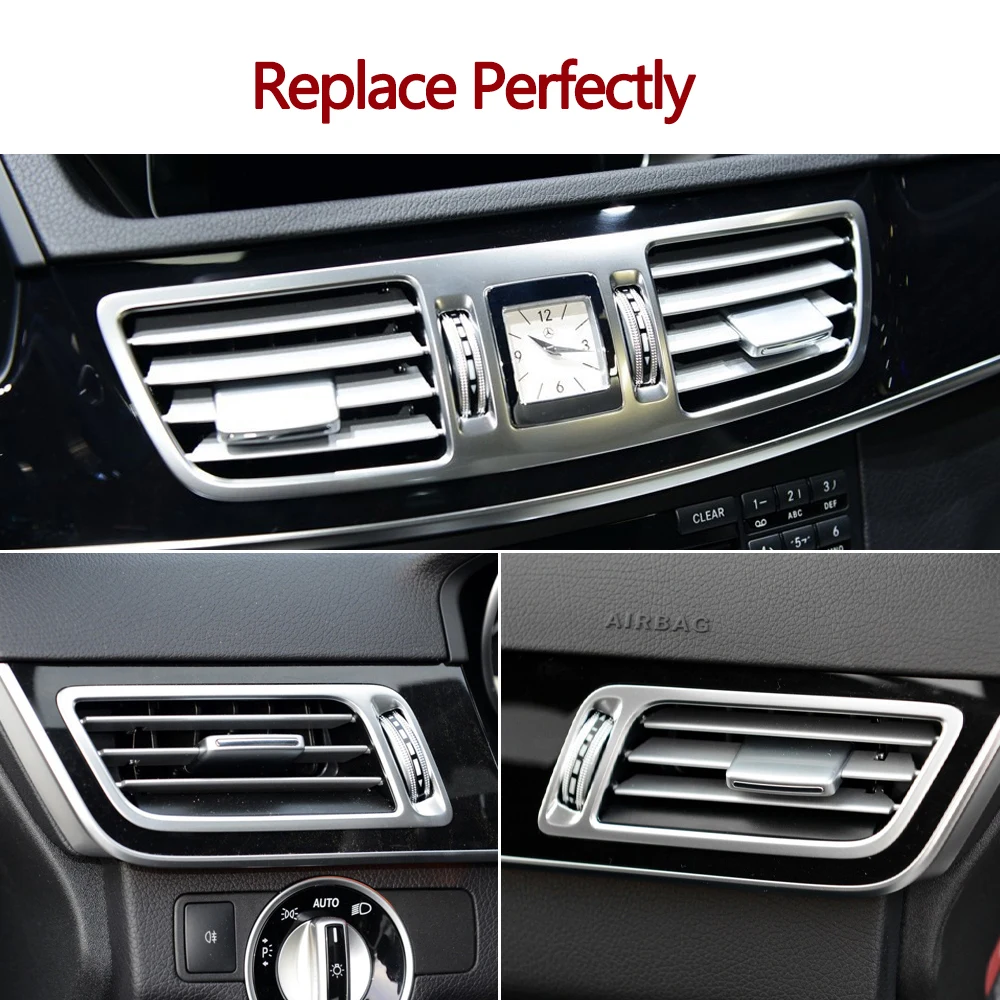 Front Dashboard Left Right Air Vent Grille For Mercedes Benz E Class W212 E260 E350 E300 E63 Sedan 2013-2015 2128303354