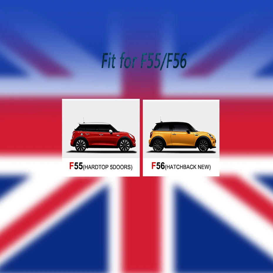 For MINI Cooper S JCW F55 F56 F66 F65 Car Exterior Trim Antenna Decoration Cover Sticker Car-Styling Accessories