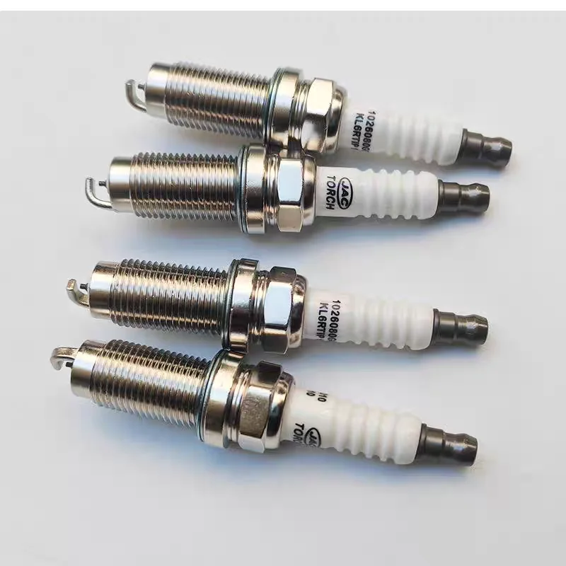 4pcs/lot 1026080GG010 Spark Plug for JAC J3 J4 J5 J6 SEI2 SEI3 Spark Stone