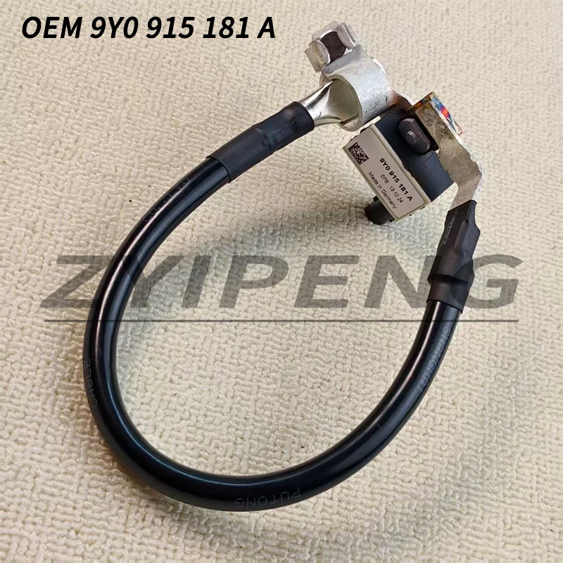 OEM 9Y0915181A Battery Cable for Porsche For Cayenne 2018-2023 Replacement Part Metal Construction for Reliable Performance