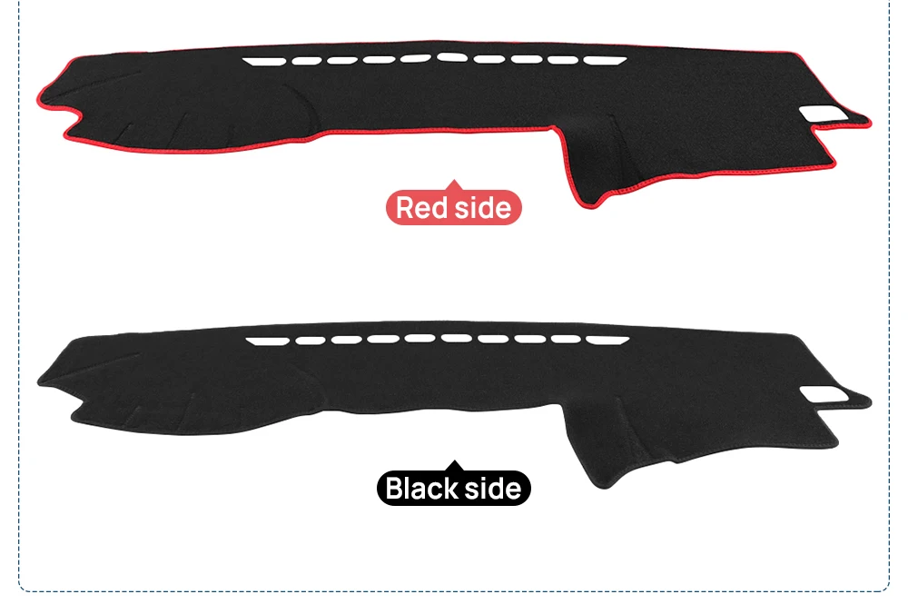 For Toyota Land Cruiser Prado 120 J120 2003-2006 2007 2008 2009 Car Dashboard Cover Avoid Light Pad Anti-UV Carpets Non-Slip Mat