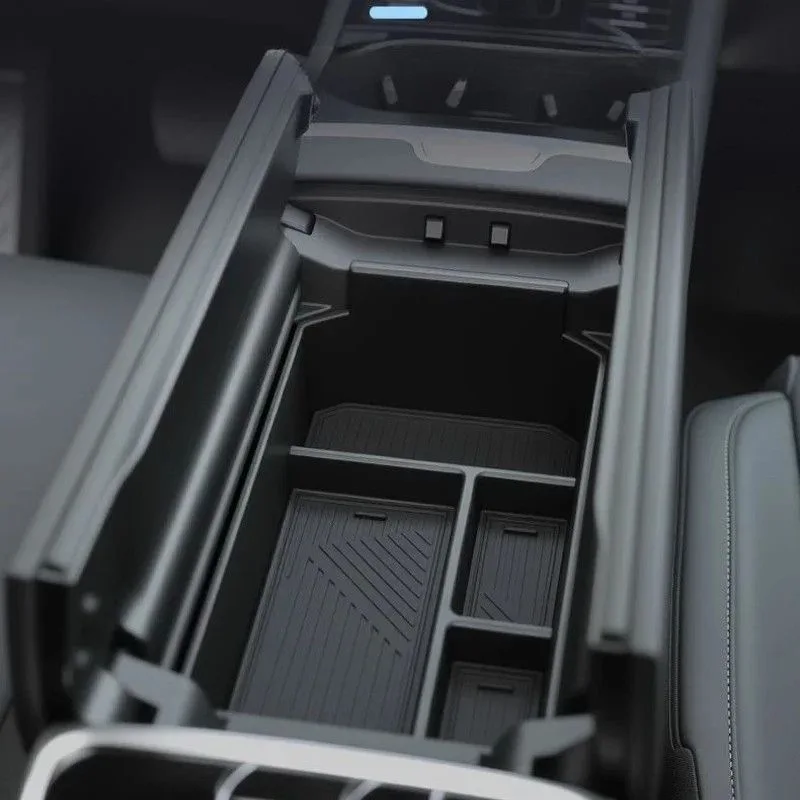For JAECOO J7 PHEV 2024-2026 Armrest Storage Box Central Console Organizer Container Interior Tidying Car Styling Accessories
