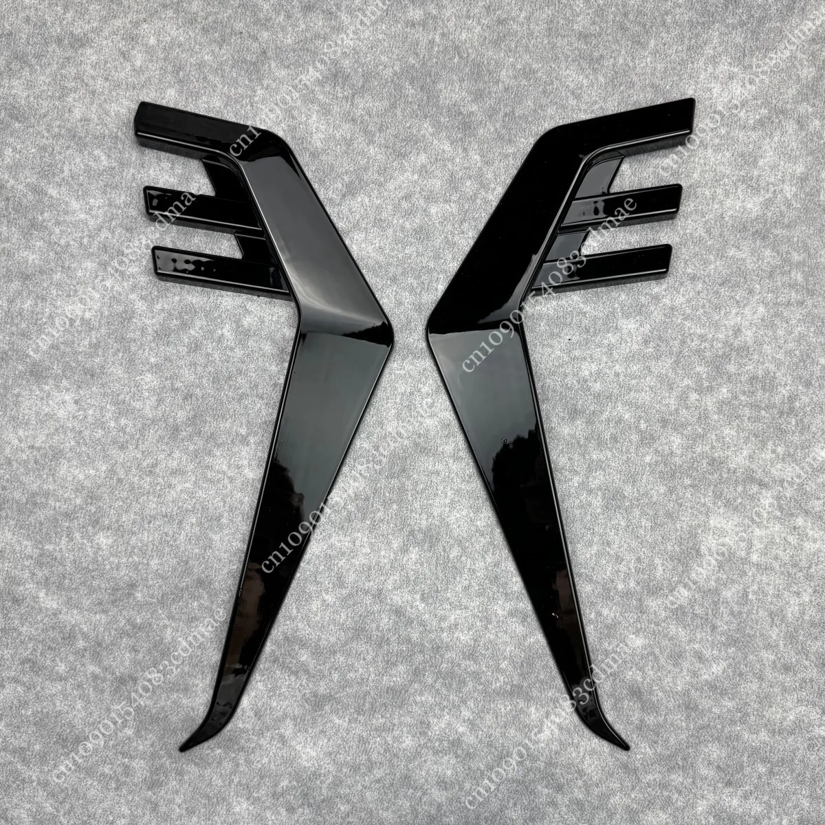 For BMW 4 Series G22 G23 420i 430i M440i M440d M-Sport 2020-2024 Front Bumper Canard Spoiler Side Wing Fin Fender Cover Splitter