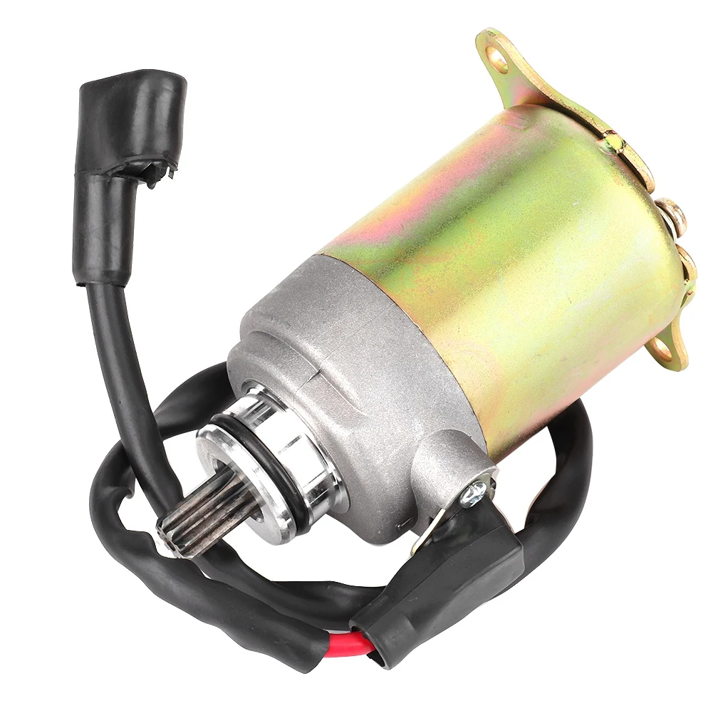 Motorcycle Electric Starter Motor Assy GY6 125cc 150cc Scooter Engine Accessories Scooter Engine Starter Motor