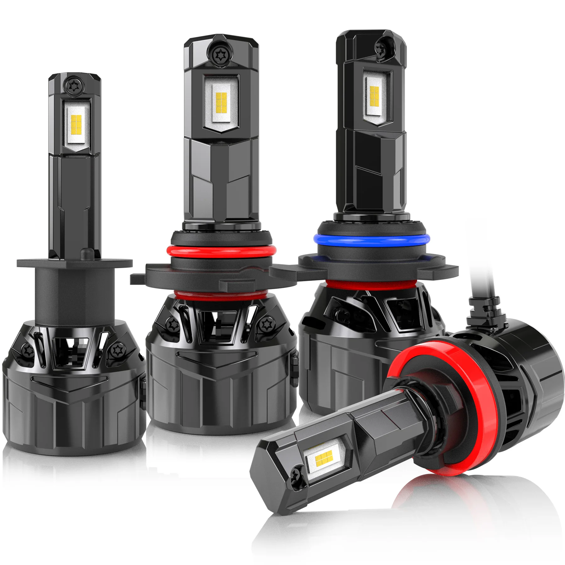 Katur 2x H4 H7 H8 H11 9005 9006 H9 HB3 HB4 HIR2 9012 LED Headlight Canbus 40000Lm LED Lamp Bulb Auto Headlamp 6000K Car Light