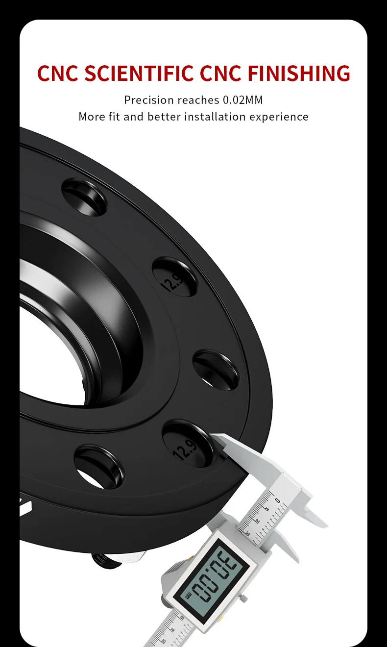 Teeze 5x114.3 66.1mm M12X1.25 Wheel Spacer Adapter for NISSAN 350Z/370Z/GTR/Maxima/Altima/Fuga/Leaf/Maxima/Bluebird 1Piece