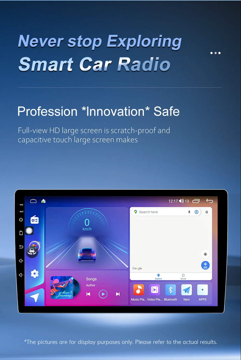 Car Radio For Peugeot Boxer/Fiat Ducato/Citroen Jumper 2006-2023 Stereo Android Auto Multimedia Player GPS Carplay 4G Wifi Video