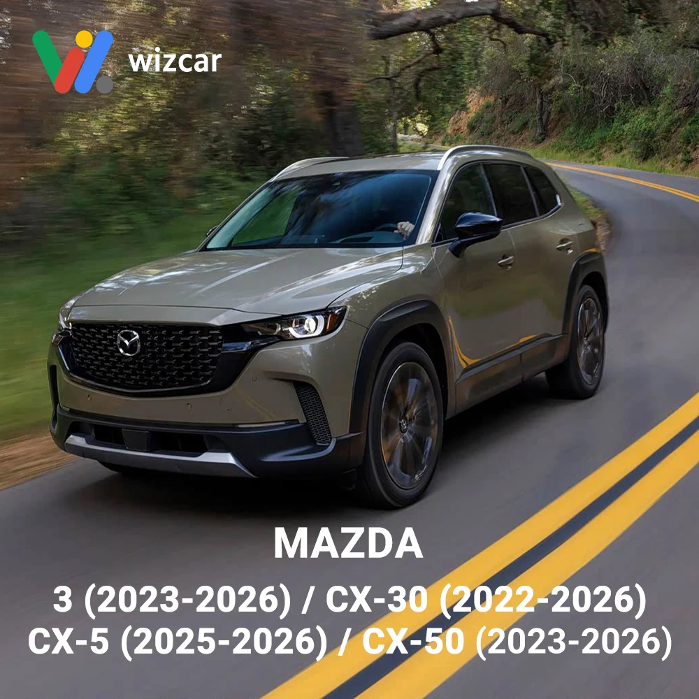 For MAZDA CX50 CX5 CX30 WIZCAR M1 Mini | Wireless Android Auto Google Waze Maps Spotify Music Navigation For Android Phone Use